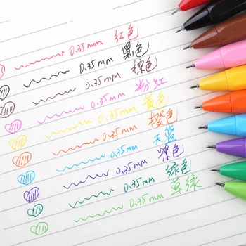 M&G Stlačte farba neutrálna pero vyhovovali candy farby študent dodáva farbu pera multi - farebné pero 0,5 mm