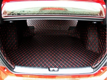 Vysoká kvalita! Špeciálne kufri rohože na Honda Civic 2017 nepremokavé cargo líniové rohože boot koberce pre Občianske 2016,doprava Zdarma