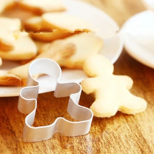 Vianočné Cookie Cutter Nástroje Hliníkovej Zliatiny Perník Mužov Tvarované Dovolenku Biscuit Formy Kuchyňa cake Zdobenie Nástroje D859