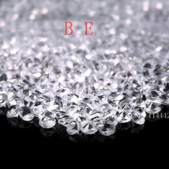 1000 ks / 13 veľa Farieb 6mm 1Carat Svadobné Dekorácie Akryl Scatter Tabuľka Kryštály Diamanty Akryl Diamond Crystal Konfetami
