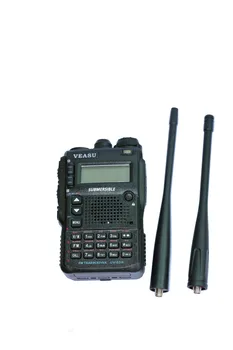 2016 Novú verziu VEASU UV-8DR Tri-Band 136-174/240-260/400-520mhz obojsmerné rádiové walkie talkie Sestra VX-8DR VX-7R