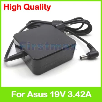19V 3.42 notebooku napájací adaptér nabíjačka pre Asus VivoBook Q400VC Q500A Q501LA Q551LN S300CA S301LA S301LP S400CA S400E EÚ Plug