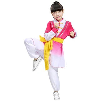 Deti Dospelé Dievča Taekwondo Wushu Kostým Judo Kimono Oblečenie Čínskej Kung-Fu Vyhovovali Tai Chi Oblečenie Bojové Umenie Jednotné