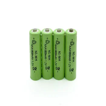 10pcs/veľa Nových AAA 1800mAh NI-MH 1.2 V Nabíjateľné Batérie AAA Batérie 3A nabíjateľné batérie NI-MH batéria pre kameru,hračky