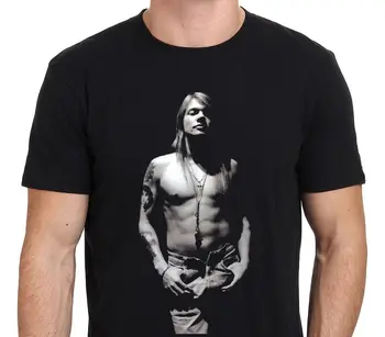 2018 Muži T-Shirts Muž Unisex Móda Tričko AXL ROSE urobiť vlastné tričko Vytlačené T-Shirt 2018 Módne Značky