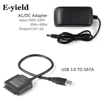 Sata Kábel Adaptéra USB 3.0 na Sata Konvertor 2.5 3.5 palcový Super Rýchlosť Pevného Disku na HDD SSD s rozhraním USB 3.0 pre Sata Kábel
