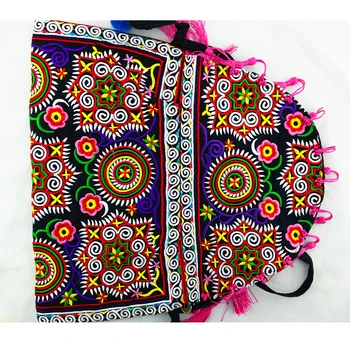 Najnovšie Yunnan Etnických vyšívané ženy kabelky Vintage módy ručné ramenný Messenger Strapec tašky / malá Cestovná taška