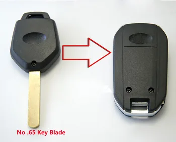 Upravený kľúč shell pre Subaru Forester XV Legacy Outback 3 tlačidlami Kľúča Vozidla Prázdne Prípade