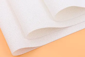 2. Najvyššej Kvality 14CT 18CT cross stitch plastové plátno tkanina biela farba, akejkoľvek veľkosti ok