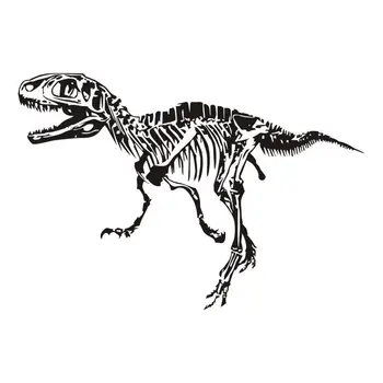 Vtipné Vinyl na Stenu Odtlačkový T-Rex Fosílnych Kreatívne Steny Nálepky Chlapci Izby Dinosaura Obtlačky Art Nástenné Tapety vinilos paredes ZA446