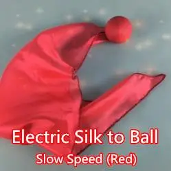 Nové Modely Elektrické Hodváb Loptu - Slow Speed (Red) - Trik,Stage Magic,Magic Ball,Zábava,Ilúzie,elementary meditation,Komédia,Magia Hračky