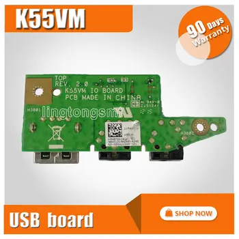 Pôvodný Pre ASUS K55VM K55VD X55A USB audio rada K55VM IO DOSKY fast& doprava zadarmo