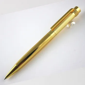 Vysoká kvalita 163 gold wave kryt Guľôčkové Pero Office Školy Grafické efekty dodávky luxusné Písanie perom
