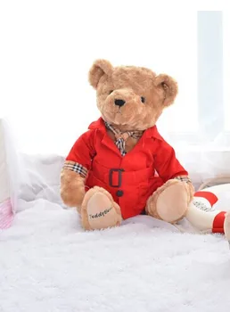 Malý roztomilý Medvedík hračky plyšové červený Prach, srsť medveďa hračka bábika darček k narodeninám o 22 cm