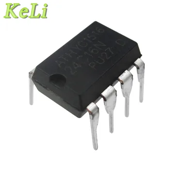 100ks/veľa Nových 24C16 AT24C16 DIP-8 24C16N 2-Wire Sériové EEPROM pamäte IC
