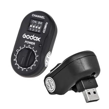Godox FT-16 Wireless Power Controller Diaľkové Flash Trigger s 2x EZP-16 Prijímač pre Godox Witstro AD180 AD360 Blesk Speedlite