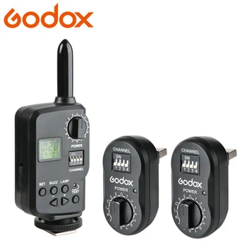 Godox FT-16 Wireless Power Controller Diaľkové Flash Trigger s 2x EZP-16 Prijímač pre Godox Witstro AD180 AD360 Blesk Speedlite