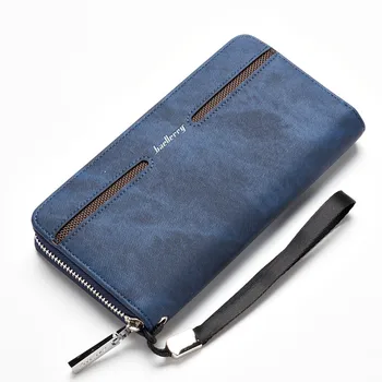 Baellerry 2018 Nové mužov peňaženky plátno kabelku a kabelky pre mužov, luxusné značky zips mužov spojok high-capacit telefón taška
