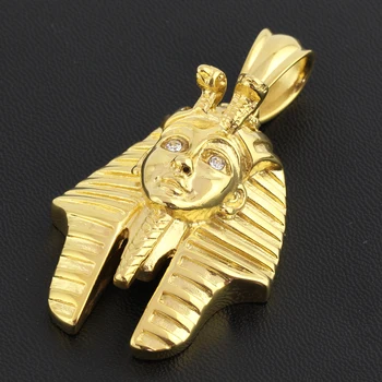 2016 Nové Starovekého Egypta Kúzlo Náhrdelník 361L Nehrdzavejúcej Ocele Faraóna Chokers Prívesok Náhrdelníky Starovekom Štýle S príveskom
