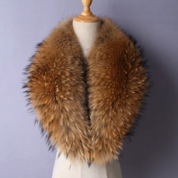 ZDFURS * Hot predaj super veľké čierne fox Kožušiny Golier pre vlnené oblečenie bunda Prírodné fox kožušiny Šatka veľká veľkosť Ženy ZDC-163011
