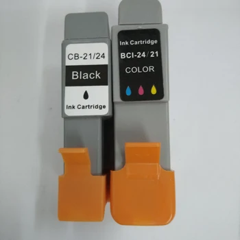 BCI-21 BCI-24 Atramentová Cartridge Pre Canon BCI 21 BCI 24 Bjc 2115 2000 2100 2120 400 410 400j 4000 pritner