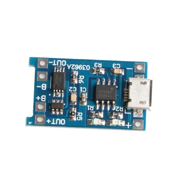 Micro 5V 1A USB 18650 Lítiové Batérie, Nabíjanie Rada Modul+Ochrana Nový Predávať Drop Shipping