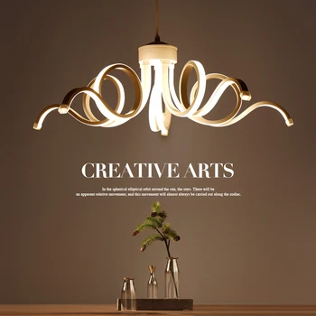 Moderná reštaurácia luster bar lampy kreatívne príslušenstvo novinka jedálenský lustre obývacia izba osvetlenie závesné LED svetlá