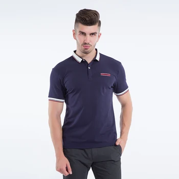 Liseaven 2017 módne nový dizajn jednofarebné pánske krátke rukáv tričko slim tričko pre mužov tee topy