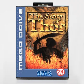 Príbeh thor 16 bit SEGA MD Hra Karty S Retail Box Pre Sega Mega Drive Pre Genesis
