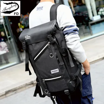 FengDong veľká veľkosť chlapci black usb batoh mužov cestovné tašky muž veľká taška na prenosný počítač 15.6 študent školský batoh pre chlapca