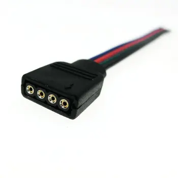 RGB 4pin Konektor pre RGB LED Pásy, 5 ks/veľa