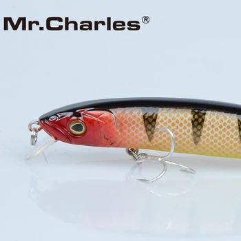 Pán Charles CMC033 Rybárske Nástrahy 115mm/15 g 0-0.5 m Plávajúce Super Potopenie Minnow Pevného Návnad Crankbait Leurre Wobbler