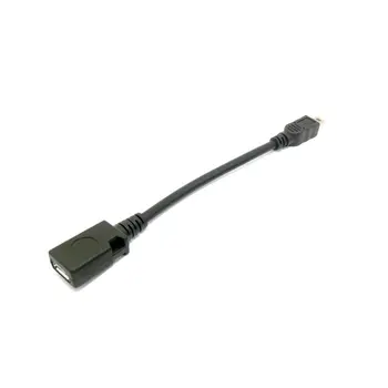 10 cm micro usb Samicu na mini usb muž 5p Rozšírenie Adaptér kábel Konektory, Kábel pre mobilný telefón, tablet mp4 Atď