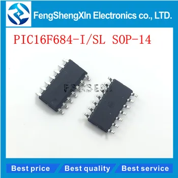 5 ks/veľa Nových PIC16F684-I/SL PIC16F684 8-bitový mikroprocesor SOP-14