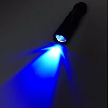 AA Batéria UV Led Baterka Pochodeň Svetla 365nm 395nm ultrafialového Svetla, Ultrafialového Blacklight Pre Značku Checker Detekcie