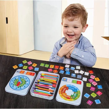 Dieťa Vzdelávacích Hračiek, Multifunkčný Digitálny Rámček Montessori Hračky, Učenie, Vzdelávanie Matematika Hračky Matematiky Pre Deti