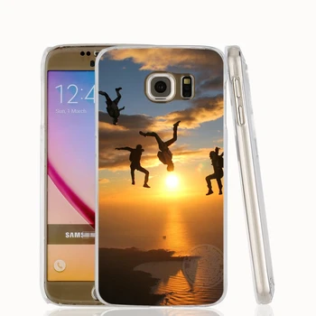HAMEINUO Sunrise & Sunset prípade mobilného telefónu kryt pre Samsung Galaxy S7 okraji PLUS S8 S6 S5 S4 S3 MINI