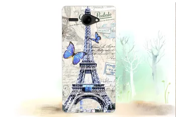 Luxusné 8 Vzory, Farebné Jeleň Eiffelovej Veže Superman Dizajn Mäkká TPU puzdro Pre Lietať Cirrusu 3 FS506 5.0 Inch Kryt Telefónu Naprostej