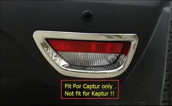 ABS ! Príslušenstvo Pre Renault Captur 2016 Zadný Nárazník Hmlové Svetlo Lampy Tvarovanie Krytu Auta Trim 2 Ks / Sada