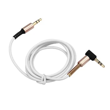 Go2linK Jar Ochranné 3,5 mm do 3,5 mm Auto Aux audio Kábel Rozšírená Audio Pomocné Kábel pre iPhone 5 5 4 4S 6 6plus