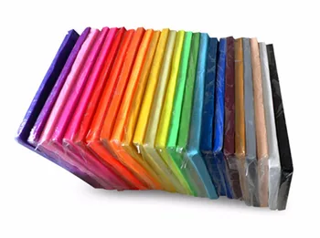 Umelec materiál 250g/KS blok 53 farbu môžete vybrať rúra pečie ílu Polyméru modelárska hlina deti plastelíny cestoviny hliny