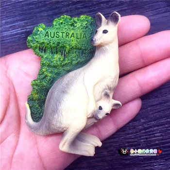 Austrália Nový Zéland Série European Travel Švajčiarsko Koala Magnet 3D Magnety na Chladničku Cestovanie so suvenírmi Kuchyňa Domáce Dekorácie