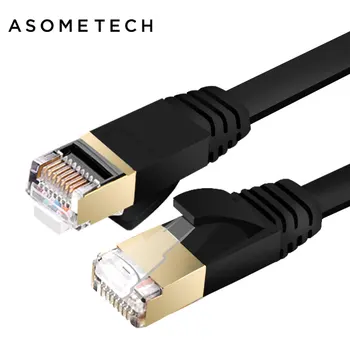 Ethernetový Kábel Cat7 LAN Kábel RJ 45, UTP Sieťový Patch Kábel RJ45 Kábel 1m/2m/10m/15m/20m, pre Smerovač, Laptop PC Ethernet Konektor