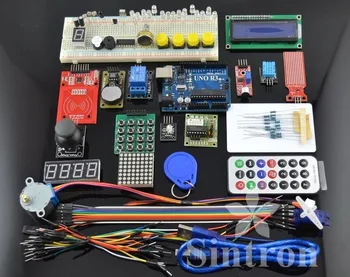 [Sintron] RFID Master Kit s Motorom Relé LCD Servo, Arduino AVR Starter