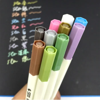 10pcs/veľa office kancelárske potreby čarbanice pero sklo Marker pero, Zvýrazňovač na papier, DIY kreslenie farby nastavené na školské potreby