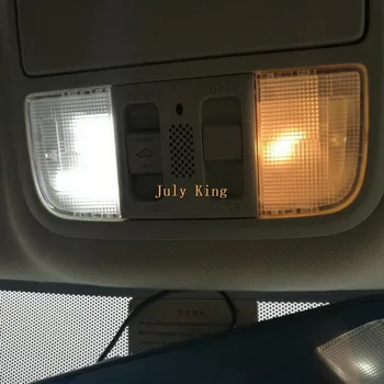 Júla Kráľ Auto LED 6000K-Biele Interiérové Svetlá na Čítanie Prípade Honda Civic 10. 2016~O, 2835SMD, 4pcs, Vysoký Jas