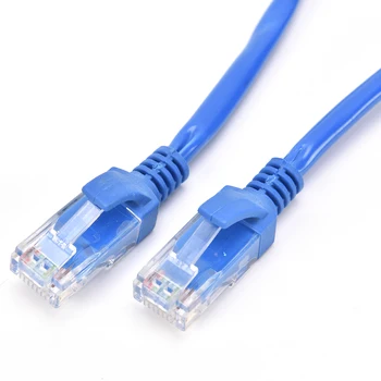 1m/2m/5m/10m CAT5E Ethernet LAN Sieťový Kábel Pre Počítač a Smerovač CAT 5 E Sieťovom Počítači Kábel Ethernet Adaptér LAN Káble