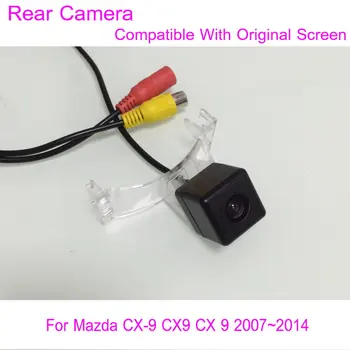 Pre Mazda CX-9 CX9 CX 9 2007~/ RCA & Pôvodné Obrazovke Kompatibilného / Auto parkovacia Kamera / Späť Do Zadnej strane Fotoaparátu