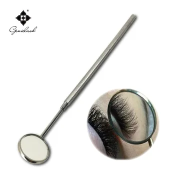 Make-up zrkadlo pre kontrolu rias rozšírenie nehrdzavejúcej ocele zubné zrkadlo Vymeniteľné nástroje make-up