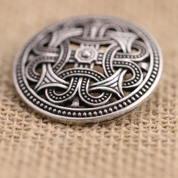 Langhong 1pcs Nordic Vikingovia Amulet Švédsko ihlíc Nastaviť Brošne Viking brosch šperky Talizman